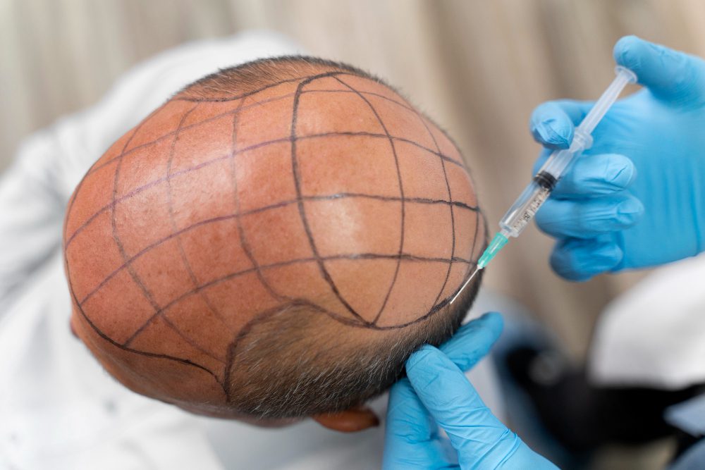 عيادات زراعة الشعر في جدة